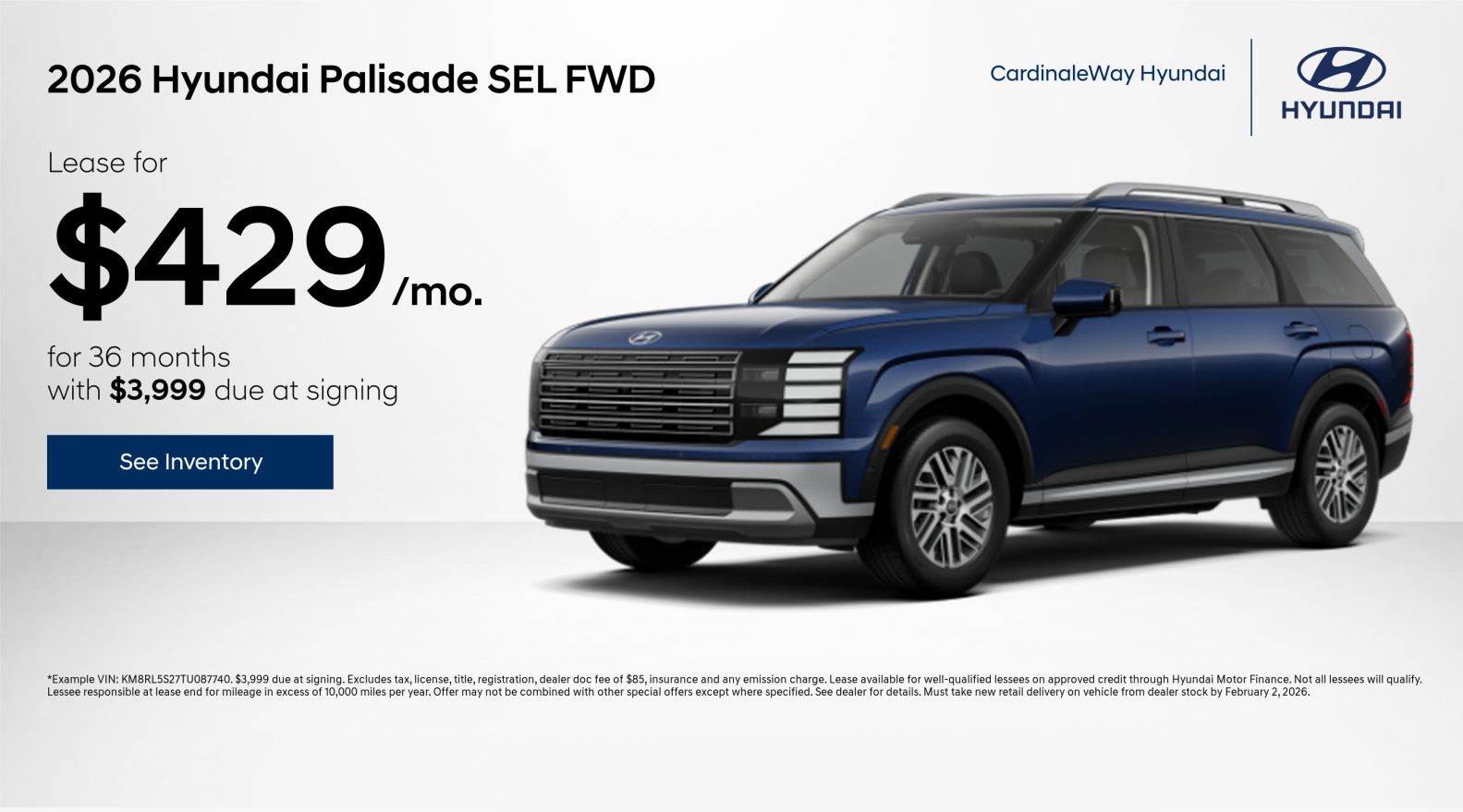 Palisade SEL FWD